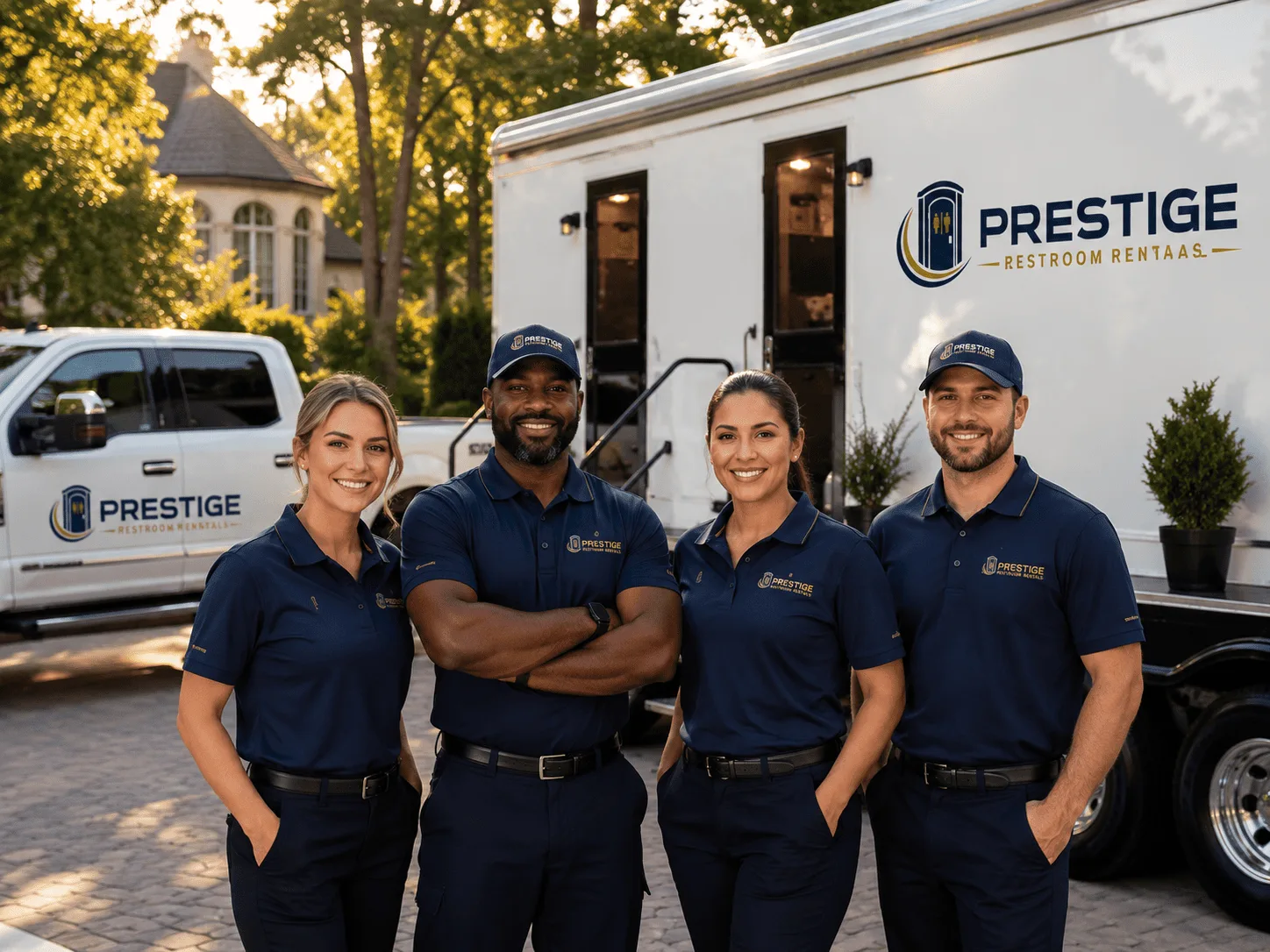 Trusted Luxury Portable Restrooms company in Pease, MN